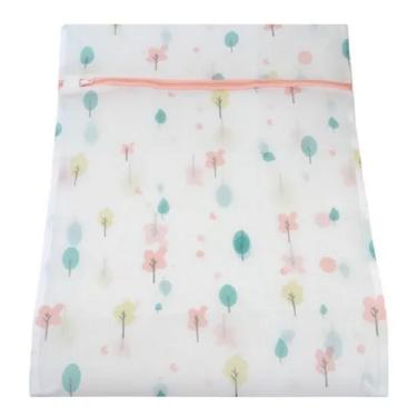 Imagem de Sacos Para Lavar Roupas Delicadas Com Zíper 40x49 Cm