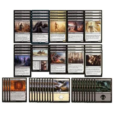 Imagem de Elite Black White Zombie Deck - Legal Moderno - Personalizado - Magic The Gathering - MTG - 60 Cartas