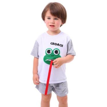 Imagem de Conjunto Sapo Linguarudo - Camiseta E Shorts - Quimera Kids