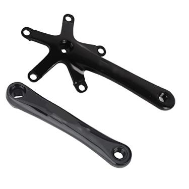 Imagem de Keenso Bicicleta Crankset, Alumínio Antideformado, Alumínio, Almofada, Braço de manivela, 170 mm, Usinagem de Precisão, Acessório de Reparo de Bicicleta