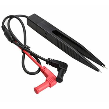 Imagem de 1 x multímetro 250V SMD teste clipe medidor de sonda medidor SMD pinças capacitância resistência diodo testador caneta