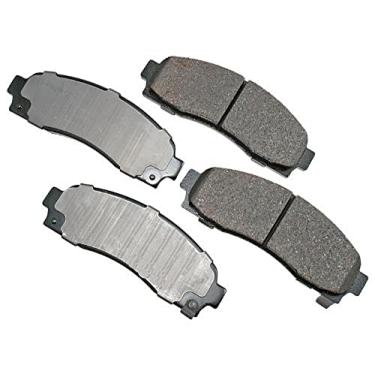 Imagem de Akebono ACT913 Proact Kit de pastilhas de freio a disco de cerâmica ultra premium, cinza