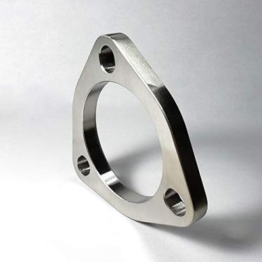 Imagem de Flange de escape de aço inoxidável SS304 com 3 parafusos de 5,7 cm - Stainless Bros