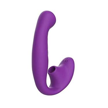 Imagem de Vibrador Sucção Clitóris Estimulação Feminino Brinquedos Erótico (Roxo)