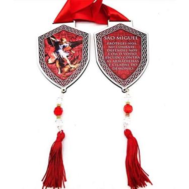 Imagem de Escapulário de Porta com Oração de São Miguel Arcanjo
