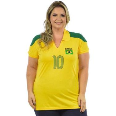 Imagem de Blusa Brasil Talento Plus Size Fenomenal(Sem Elastano)