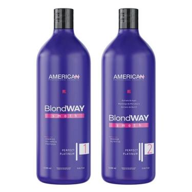 Imagem de Shampoo E Redutor Blond Way Smoth American Desire - 1000ml