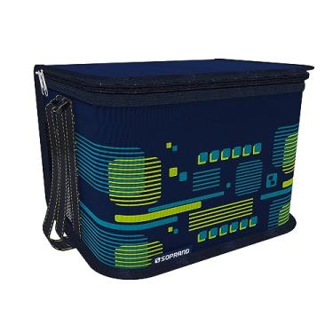 Imagem de Bolsa Térmica com Alça 18 L Azul Pop - Soprano