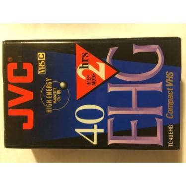 Imagem de Vídeocassete VHS-C JVC 2 horas extra de alta qualidade - único por JVC