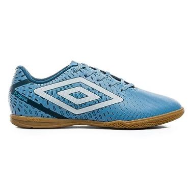 Imagem de Chuteira Futsal Umbro Plasma Allure/branco/marinho U01fb00136-327-41