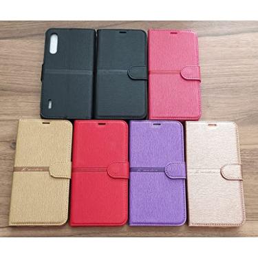 Imagem de Capa Case Capinha Flip Carteira Preta Redmi Mi A3