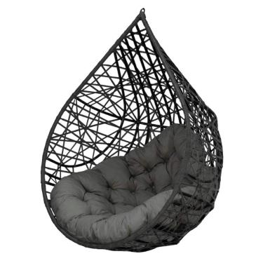 Imagem de Cadeira Balanço Ninho Suspenso Gota Tramado com Almofada Impermeável Acesse Móveis