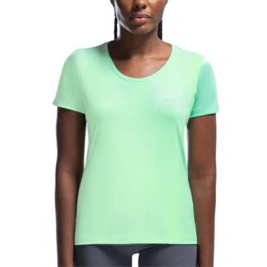 Imagem de Camiseta Olympikus Essential F Verde Claro - Feminino