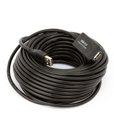 Imagem de Extensão Usb Ativa 2.0 Amplificado 5M - Cirilo Cabos