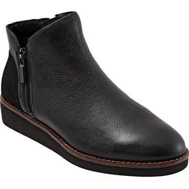 Imagem de SoftWalk Bota feminina de cano curto Wesley, Preto, 10