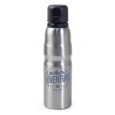 Imagem de Garrafa A o Inox Adventure Cinza 750 Ml Gourmet Mix