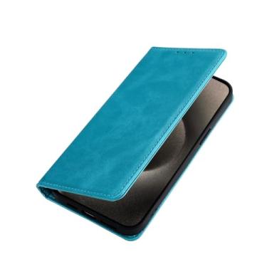 Imagem de Capa magnética de telefone para Samsung Galaxy Note 4 5 8 9 10 Pro 10 Plus 10 Lite Capa flip com compartimentos para cartões Capa carteira de couro, azul claro, para Samsung Note 20