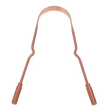 Imagem de FRCOLOR 4 Peças Raspador De Cobre Escova Oral Raspador Pinças Hálito Mais Raspador Srapper Scrapee Raspadores De Boca Escova De Limpeza De Gengiva Para Língua Escova De Dente