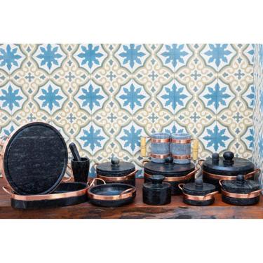 Imagem de Jogo de Panelas Pedra Sabão Premium Exclusivo 10 peças