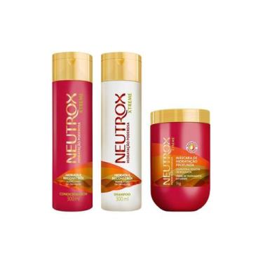 Imagem de Kit Neutrox Xtreme Shampoo + Condicionador + Mascara