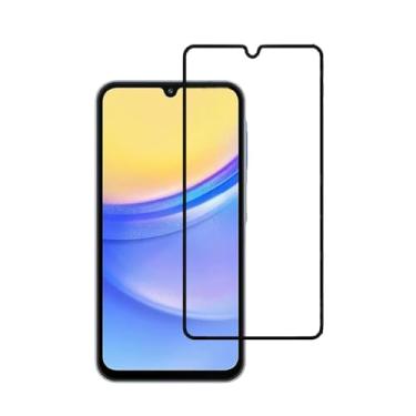Imagem de UPONEW [Pacote com 2 protetores de tela de vidro temperado para Samsung Galaxy A15 5G preto