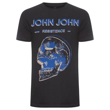 Imagem de Camiseta John John Rg Blue Skull Masculina-Masculino