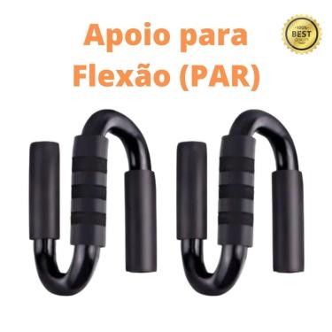 Imagem de Apoio para Flexão Curvado Super Premium Musculação-Unissex