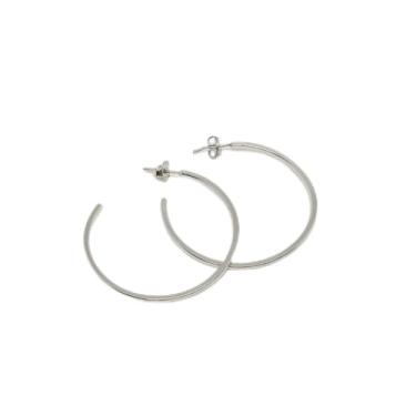 Imagem de Argola Prata lisa