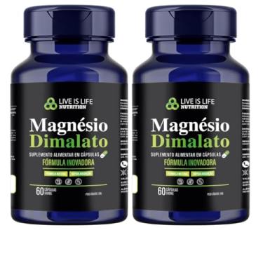 Imagem de Kit 2 Magnesio dimalato 60 capsula puro original