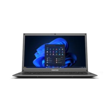 Imagem de Notebook Positivo Master N2240 Intel® Core™ i5-1155G7 Windows 11 Pro 8GB RAM 256GB SSD 14'' Full HD - Cinza Escuro