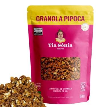 Imagem de Tia Sônia, Granola Pipoca Caramelo Doce Leite Flor d Sal 120g Tia Sônia