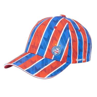 Imagem de Boné Bahia SuperCap Tricolor Aba Curva - Oficial-Masculino