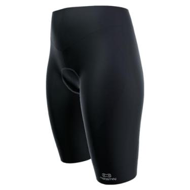 Imagem de Bermuda de Ciclismo Feminina Cós Alto Márcio May Comfort Preta - Gel