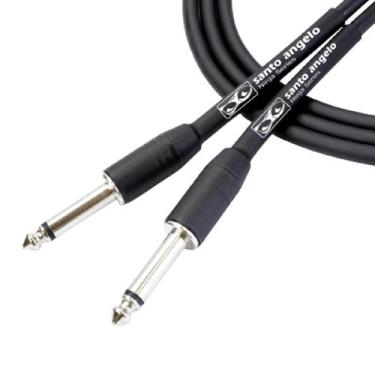 Imagem de Cabo santo angelo p10 mono + p10 mono 0,20mm preto ninja cable 15ft/4,