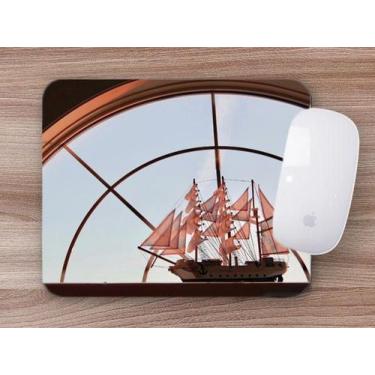 Imagem de Mouse Pad Emborrachado Personalizado Náutico Oceania Praia Mar - Deluz