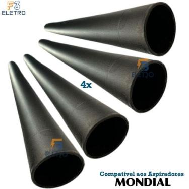 Imagem de 4 Tubo Extensor de 43cm para Aspirador de pó Mondial MAX DUO AP08