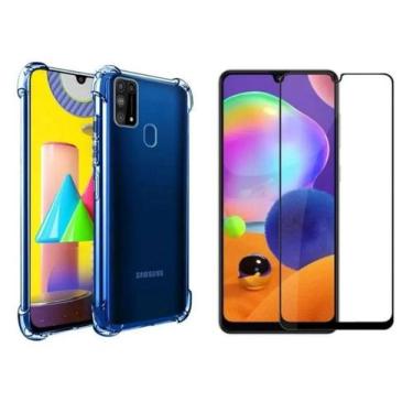 Imagem de Kit Capa Capinha Case Samsung Galaxy M31 6.4 Pol + Pelicula 5d - Unive