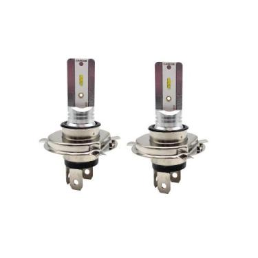 Imagem de Par Lâmpada Led Farol Milha 6 Leds Cree 12/24v - Lagos Importadora, H4