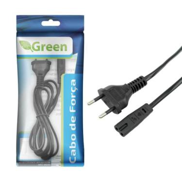 Imagem de Cabo De Força Para Tv's Led Lcd, Rádio Tipo 8 Inmetro - GREEN, 018-018