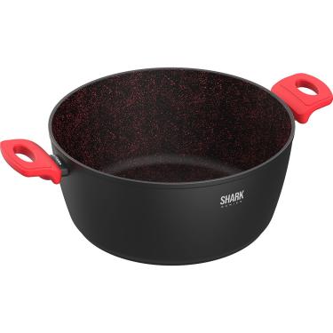 Imagem de Panela Polishop Ichef Home Family Size Shark Series Vermelha 28cm | Vermelha - Ichef