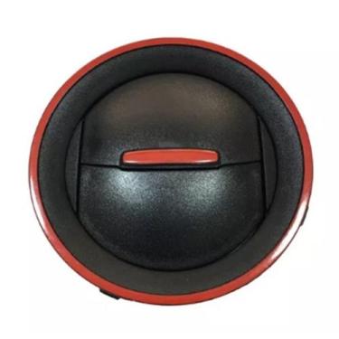 Imagem de Kit 4 Difusor De Ar Gol G4 G5 G6 Voyage Saveiro Aro Vermelho - Autopla