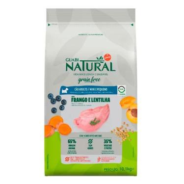 Imagem de Ração Guabi Natural Cães Grain Free Adultos Raças Mini E Pequenas Fran