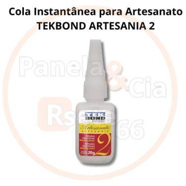 Imagem de Cola instantânea TEKBOND para Artesanato linha ARTESANIA 2