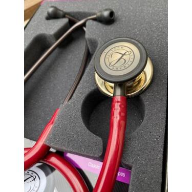 Imagem de Estetoscópio Littmann Classic III 5864 Burgundy Champagne - 3M - 3M - 