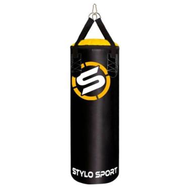 Imagem de Saco de pancada boxe 90x100 vazio treino boxing stylo - STYLO SPORT, A