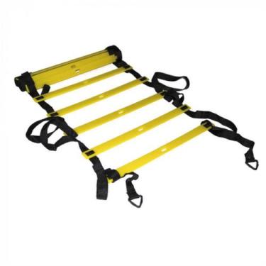 Imagem de Escada De Agilidade Funcional 4,5M 10 Degraus Em Pvc Treino - One Life