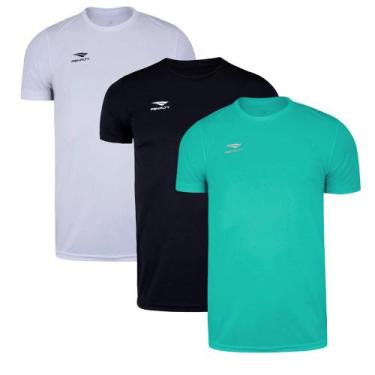Imagem de Kit 3 Camisetas Penalty X Masculina, Branco, Verde, GG