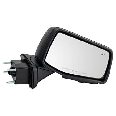 Imagem de TRQ Espelho retrovisor lateral, perímetro de memória, iluminação, ponto cego aquecido RH para Chevrolet Silverado 1500