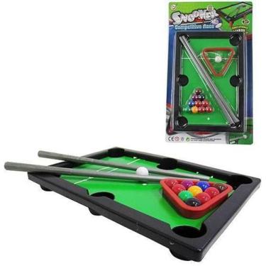 Imagem de Mesa De Sinuca / Bilhar Snooker Com Acessorios 21,5X15Cm - Ark Brasil