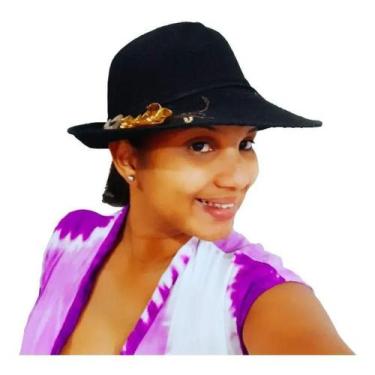 Imagem de Viseira Feminino De Praia Poliéster - Preto - CSY, Preto